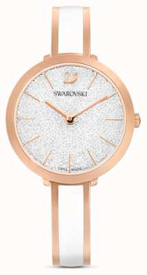 Swarovski Feminino | prazer cristalino | conjunto de cristal | ouro branco e rosa 5580541