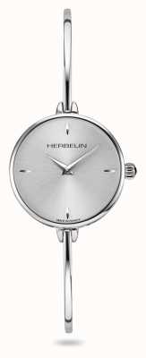 Michel Herbelin Relógio feminino com pulseira pulseira de prata Fil 17206/B11