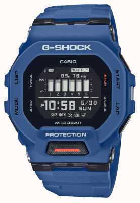 Casio G-shock g-squad relógio digital azul de quartzo GBD-200-2ER