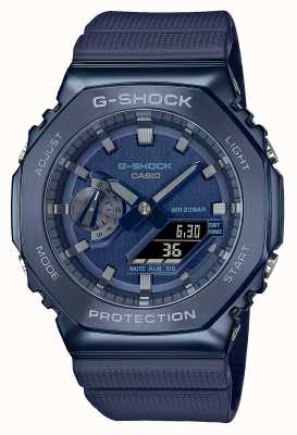 Casio Relógio digital analógico azul G-shock GM-2100N-2AER