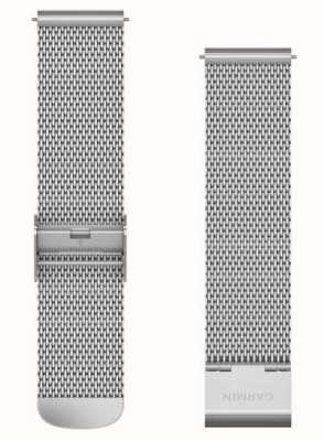 Garmin Alça de liberação rápida (20 mm) prata milanesa / ferragem prateada - somente alça 010-12924-23