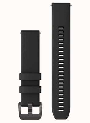 Garmin Alça de liberação rápida (20 mm) silicone preto / hardware de bronze - apenas alça 010-13114-00