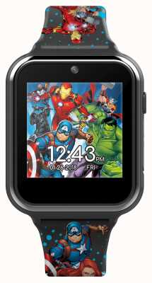 Marvel Relógio infantil com pulseira de silicone Avengers AVG4597ARG