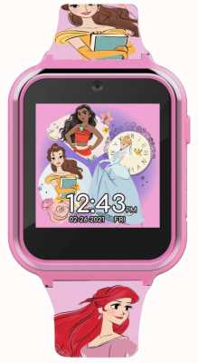 Disney Relógio interativo de silicone Princess pink (somente em inglês) PN4395