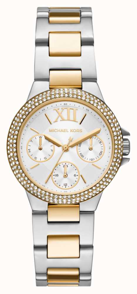 Michael Kors Rel gio Camille Dourado E Prateado MK6982 First