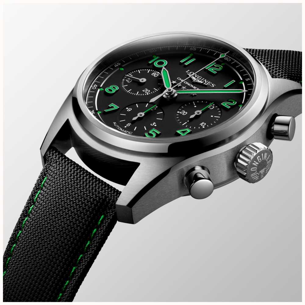 LONGINES Edi o Pioneira Do Esp rito Autom tico Cron grafo