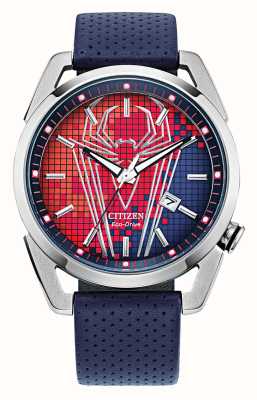 Citizen Marvel Spiderman 'com grande poder' relógio eco-drive AW1680-03W