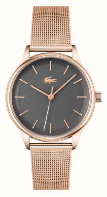 Lacoste Tiebreaker Relógio masculino de quartzo e pulseira de aço
