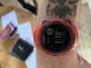 Customer picture of Garmin GPS instinto solar chama pulseira de borracha vermelha 010-02293-20